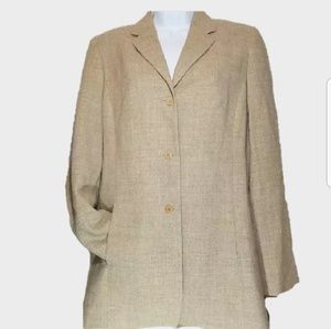 CLAIBORNE COLLECTION BLAZER WOMENS 3 BUTTON CAREER